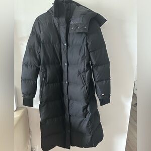 Soia & Kyo Black LONG Puffer Jacket NWOT size medium